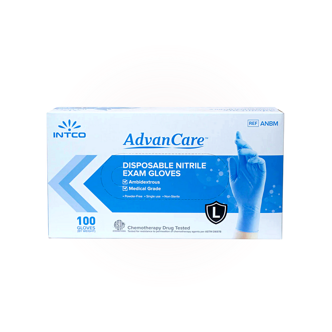 Intco Advancare Nitrile Examination Gloves